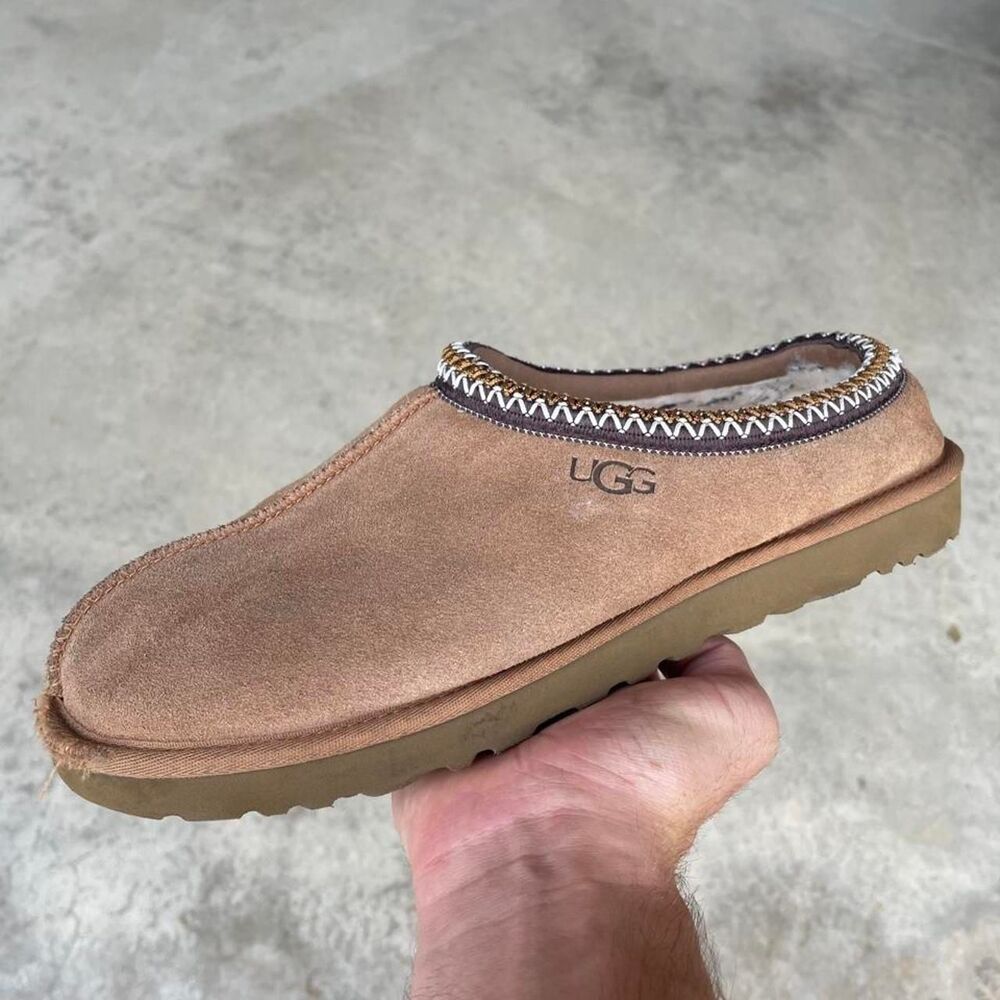 Ugg Men's Brown and Tan Slippers